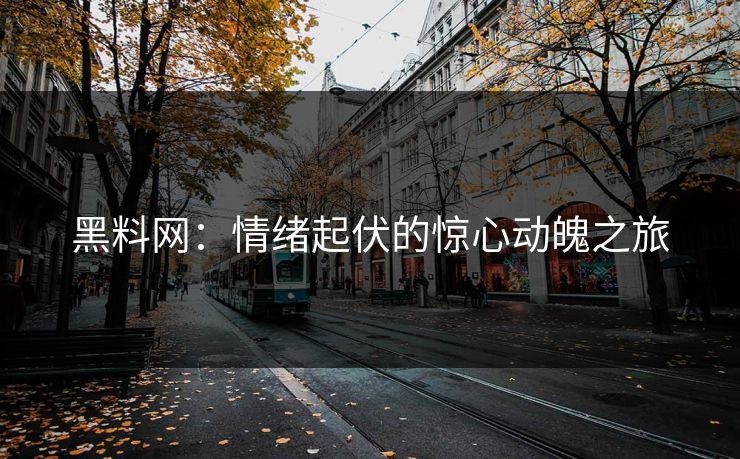 黑料网：情绪起伏的惊心动魄之旅